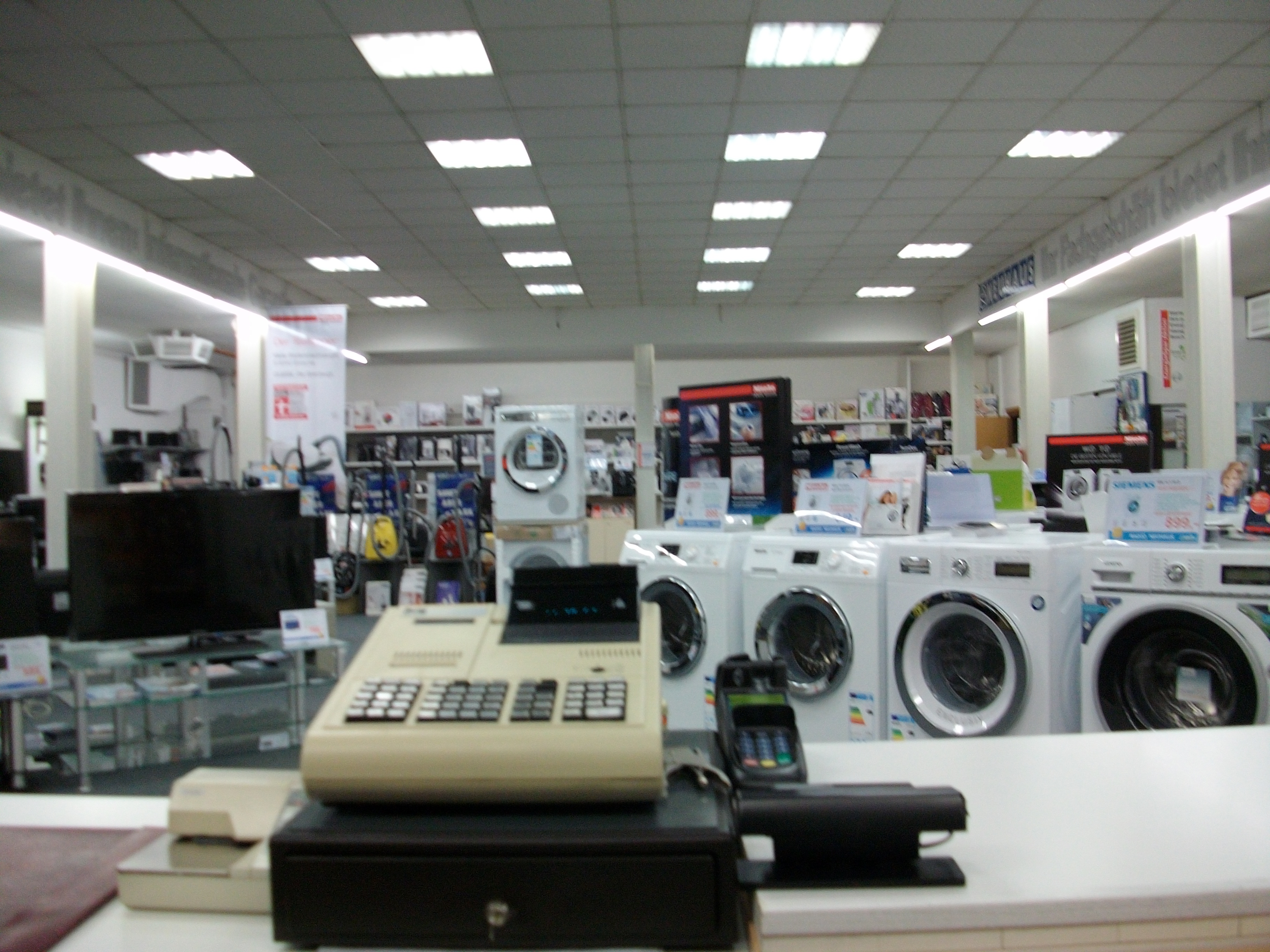 Blick in das Geschäft